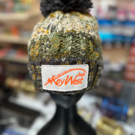 Cappello Pon Pon Key West Rods Marrone